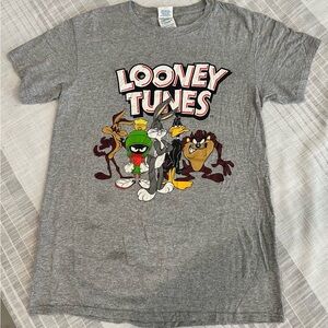 Looney Tunes Gray Graphic T-Shirt